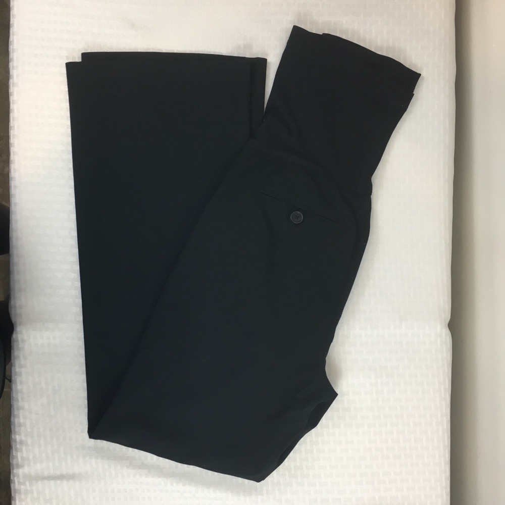 Liz Lange Maternity Black Dress Pants Size 6